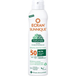 Ecran Sunnique Naturals Aerossol Spf50 250 ml unissex
