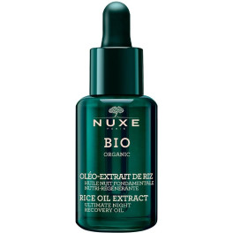 Nuxe Bio Organic Oleo-extrait De Riz Huile Nuit Nutri-regenerante Mujer
