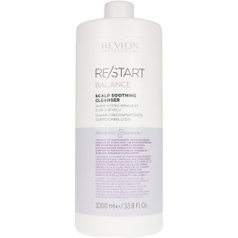 Revlon Re-start Balance Shampooing Nettoyant Apaisant 1000 Ml Unisexe