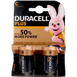 Duracell Plus Power Lr14mn1400 Pilas Pack X 2 Uds Unisex