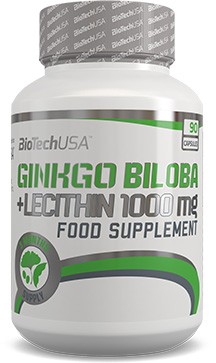 BioTechUSA Ginkgo Biloba+Lecitina 90 caps BioTechUSA Ginkgo Biloba+Lecitina 90 caps