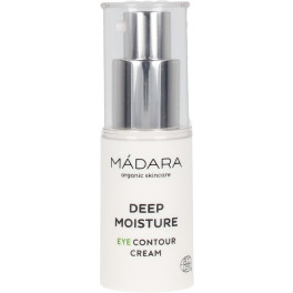 Mádara Organic Skincare Deep Moisture Eye Contour Cream 15 Ml Vrouw