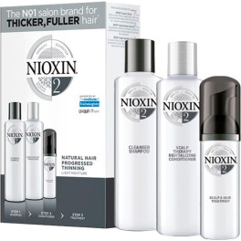 Nioxin System 2 Lote 3 Piezas Unisex