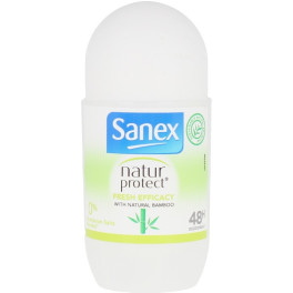 SANEX Natur Protex 0% Desodorante Roll-on de Bambu Fresco 50 ml Unissex