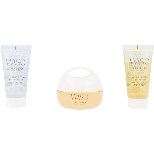 Shiseido Waso Clear Mega Hydrating Cream Lote 3 Piezas Mujer