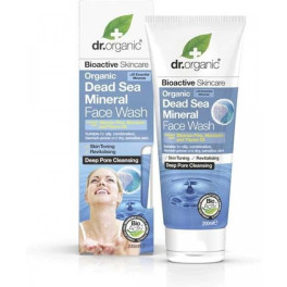 Dr Organic Dead Sea Limpiador Facial 200ml