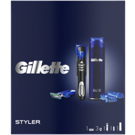 Gillette Fusion Proglide Maquina Styler + Gel 200ml
