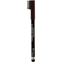 Rimmel London Professional Eye Brow Pencil 001 -dark Brown Mujer