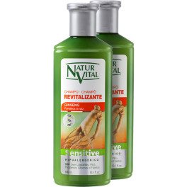 Naturaleza Y Vida Sensitive Shampoo Revitalizante Lote 2 Peças Unissex