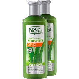 Naturaleza Y Vida Champú Sensitive Hidratante Lote 2 Piezas Unisex