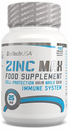 BioTechUSA Zinc Max 100 tabs BioTechUSA Zinc Max 100 tabs