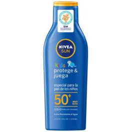Protetor Hidratante Nivea Sun Infantil à Prova d'Água FPS 50+ 200 ml Feminino