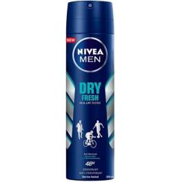 Nivea Men Dry Impact Fresh Deodorant Vaporizador 200 Ml Hombre