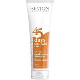 Revlon 45 Days Conditioning Shampoo For Intense Coppers 275 ml unissex