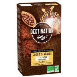 Destination Cacao Instantaneo 32% Con Cereales Bio 400 Gr Sin Gluten