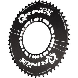Rotor Chainring Q 54at - Bcd110x5 - Outer - Negro - Aero