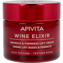 Apivita Wine Elixir Wrinkle & Firmness Lift Cream Reichhaltige Textur 50 ml Frau