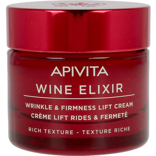 Apivita Wine Elixir Wrinkle & Firmness Lift Cream Reichhaltige Textur 50 ml Frau