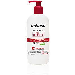 Babaria Atopic Skin Aloe Vera Body Milk 0% 400 ml unissex