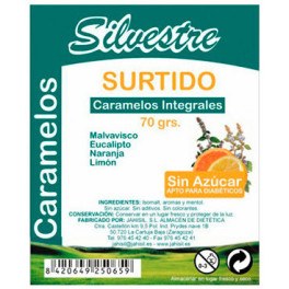 Silvestre Surtido Caramelos S/a 70 Grs.