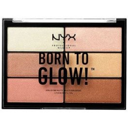 Nyx Born To Glow Paleta de Iluminação Feminina