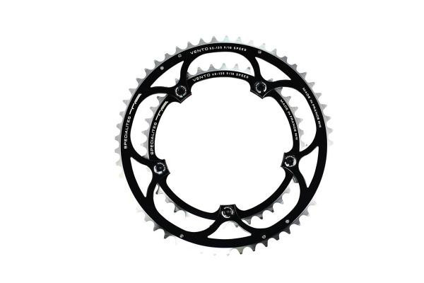 Ta Plato Ext.135-para Campagnolo-53d Negro Ta Plato Ext.135-para Campagnolo-53d Negro
