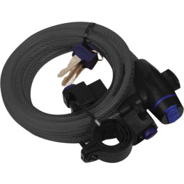 Oxc Cable Antirrobo Smoke 1.8m X 12mm