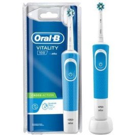 Oral-b Vitality Cross Action Azul Cepillo Eléctrico 1 Piezas Unisex