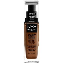 Nyx Can't Stop Won't Stop Full Coverage Foundation Cappucciono Mujer
