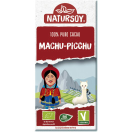 Natursoy Super Chocolat Machu Pichu 100% Pur Cacao Bio
