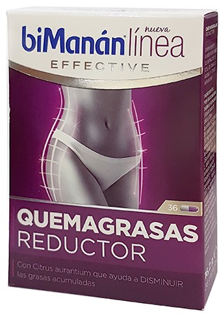 biManán Effective Línea Quemagrasas Reductor 36 caps biManán Effective Línea Quemagrasas Reductor 36 caps