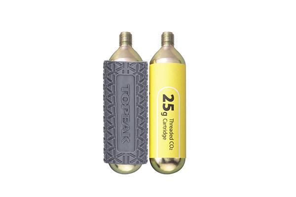 Topeak Cartucho Co2 25gr(2pcs)+funda Topeak Cartucho Co2 25gr(2pcs)+funda
