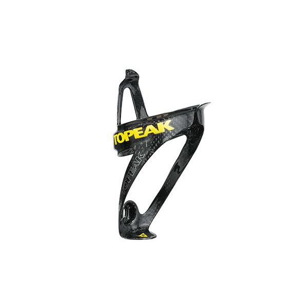 Topeak Porte-bidon Shuttle Carbon Noir/jaune
